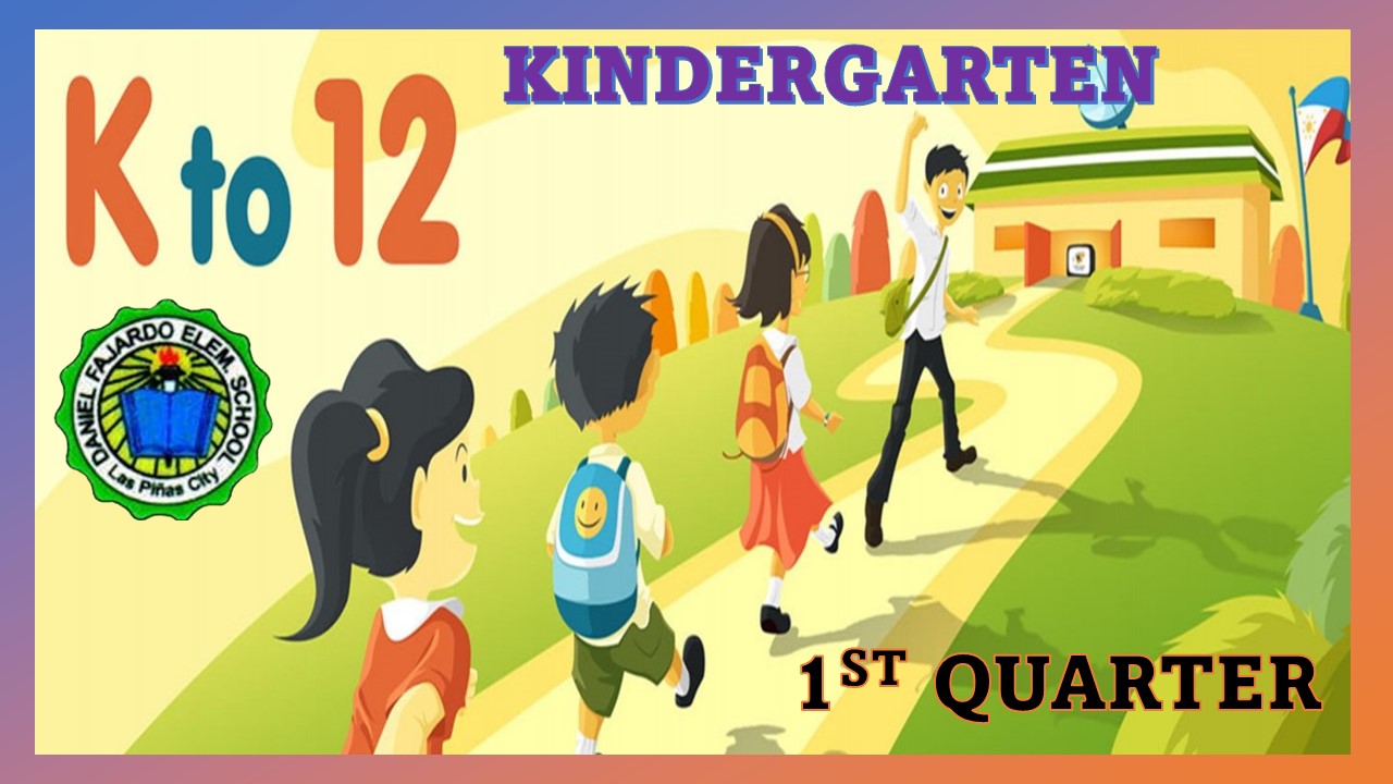 Kindergarten Quarter 1