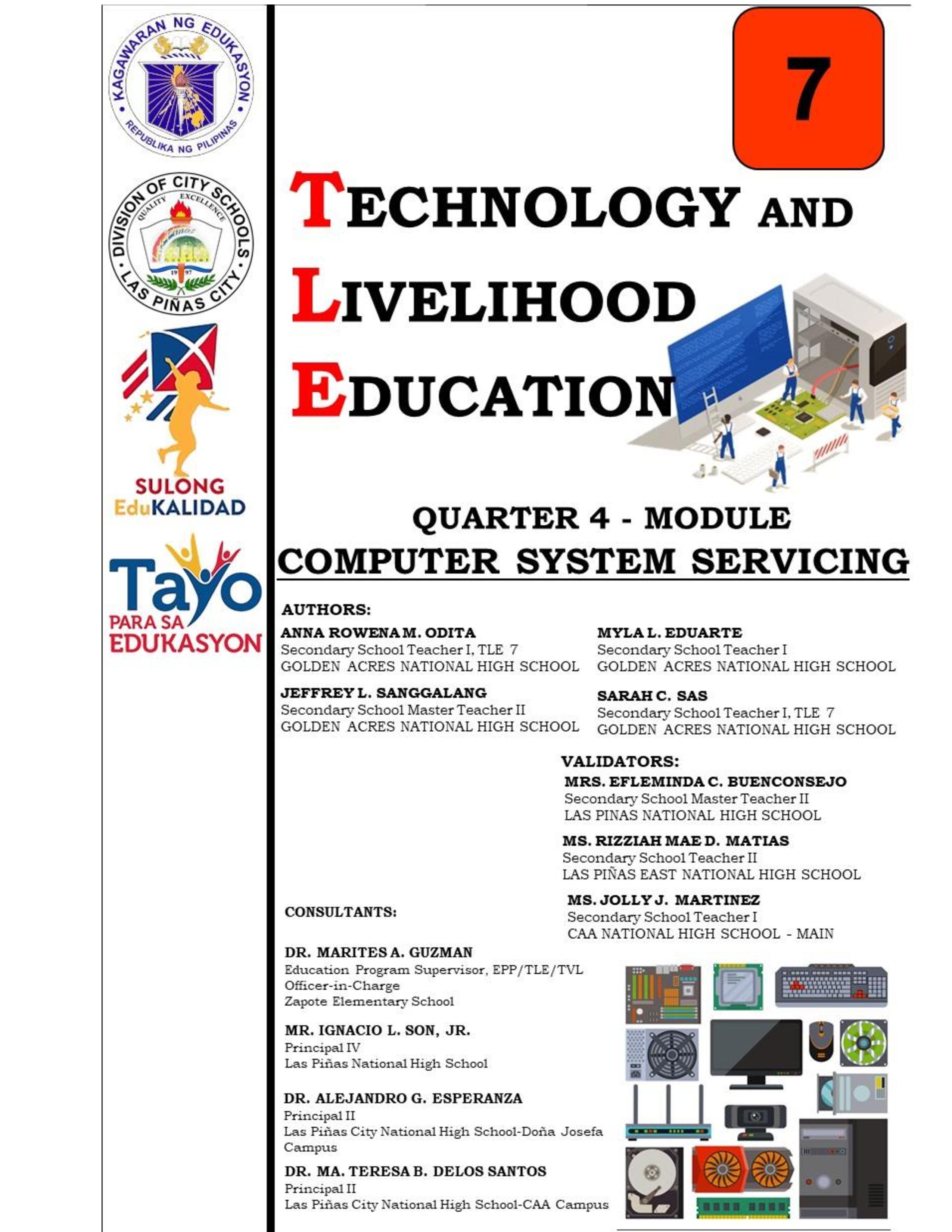 TLE 7 - Computer System Servicing