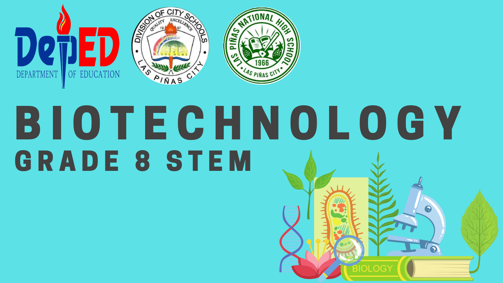 STEM Biotechnology- Grade 8