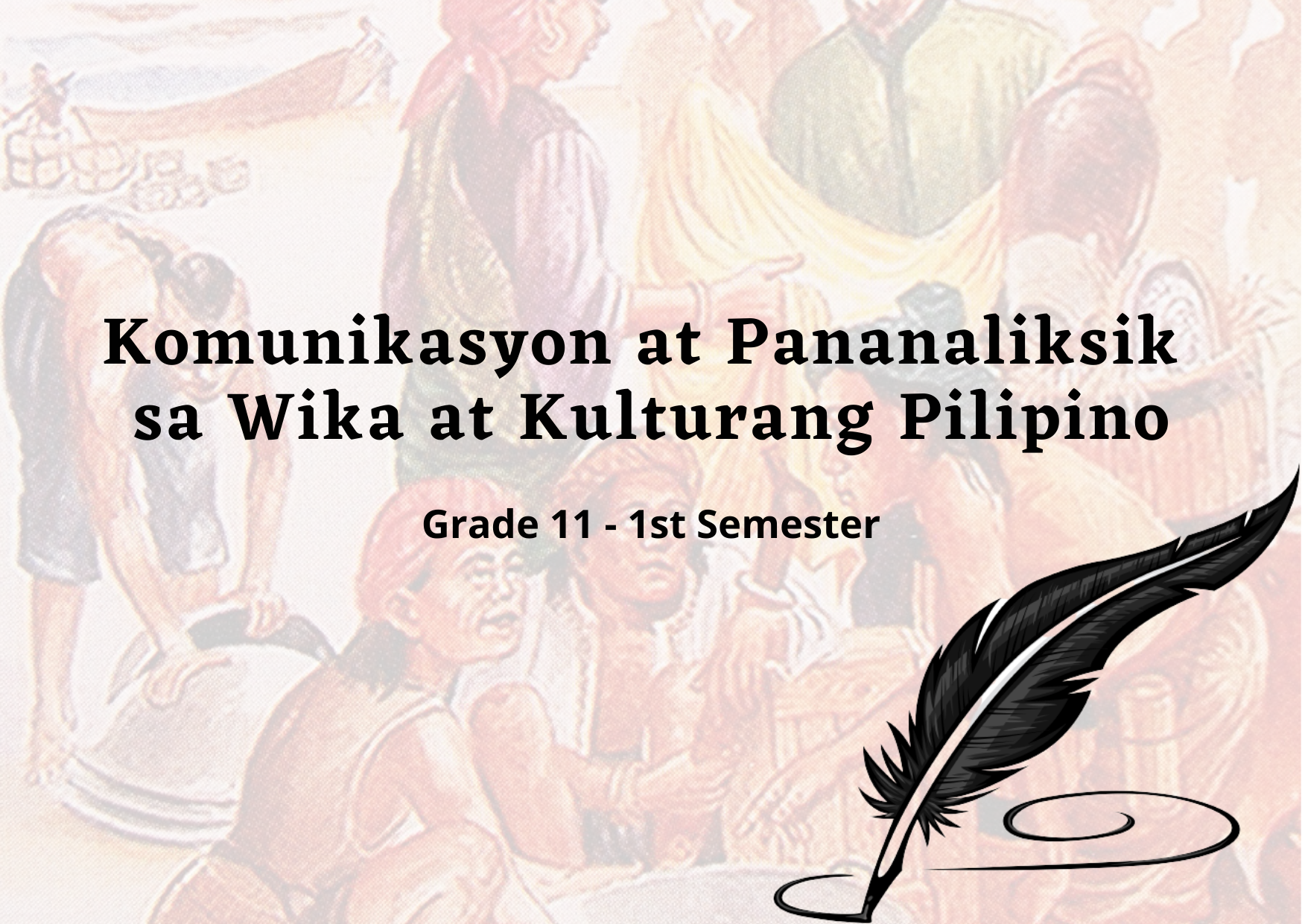 Komunikasyon at Pananaliksik sa Wika at Kulturang Pilipino