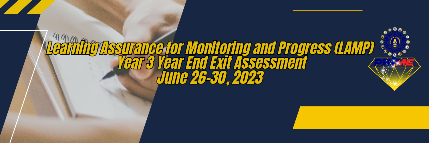 LAMP Exit Assessment - Grade 3