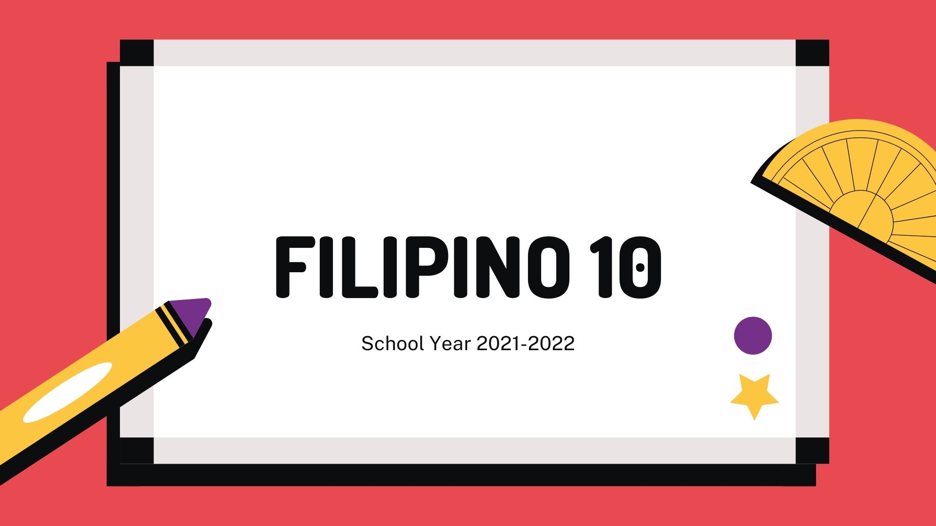 FILIPINO 10