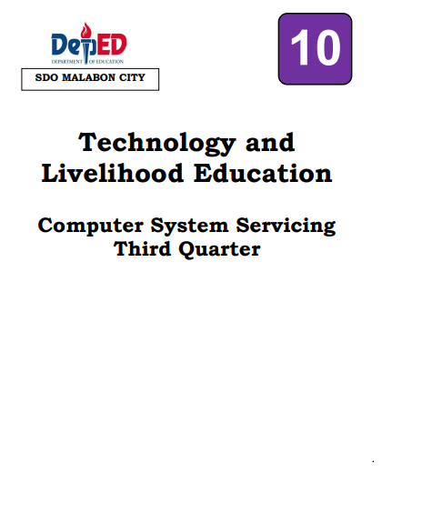 320501-Longos National High School-TLE 10-Quarter 3-Module 1: : Installation of Applications Software with Different Variations